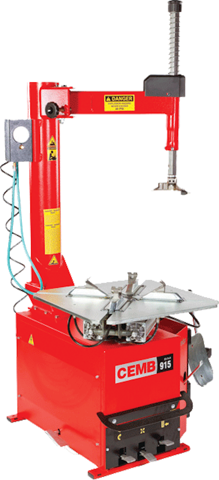 SM915 Jumbo tire changer From CEMB USA / BL Systems, inc Vehicle