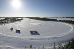 WABCO Holdings Inc. announced that it has successfully concluded its 25th season of winter testing at its proving ground located inside the Arctic Circle at Rovaniemi, Finland.