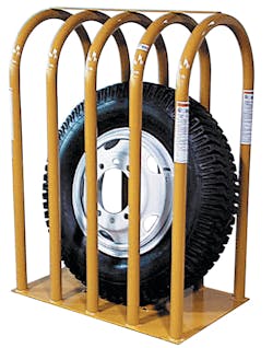 2 to 7-bar tire inflation restraining devices