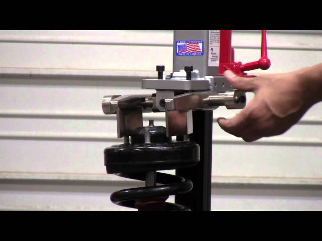 Techny EZ Strut Spring Compressor Video Demo Vehicle Service Pros