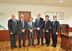 Shell and Kia, signing the renewal agreement at Kia's European HQ. Shell and Kia, signing the renewal agreement at Kia's European HQ.