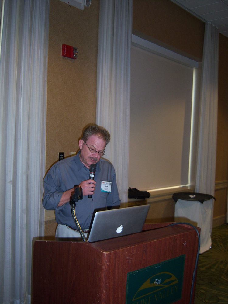 TEDA President Glen Pratt welcomes attendees at the annual vendor meeting in Ellicott City, Md.