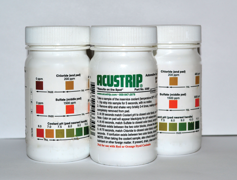 Cool Check Coolant Quality Test Strips, No. 3300