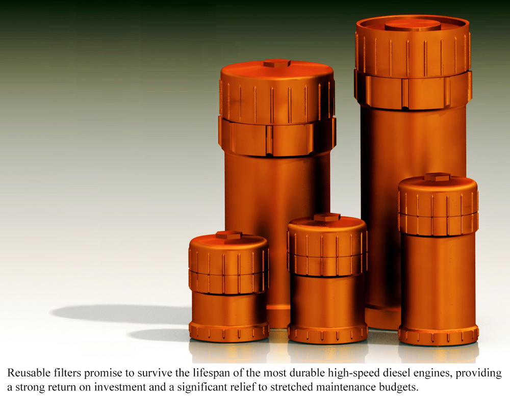 Reusable filters: Another way truck fleets can lower maintenance costs.