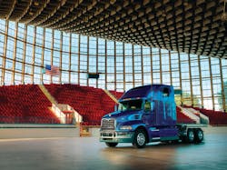 Mack will begin production of the DME-powered Pinnacle Axle Back model in 2015. Mack will begin production of the DME-powered Pinnacle Axle Back model in 2015.