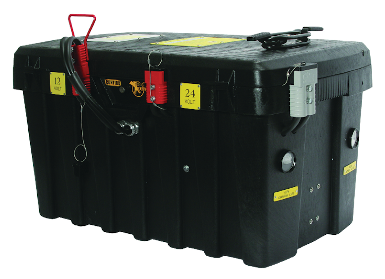 Solar Fixed Mount Box 12/24V Jump Starter, No. FMB1224 Vehicle