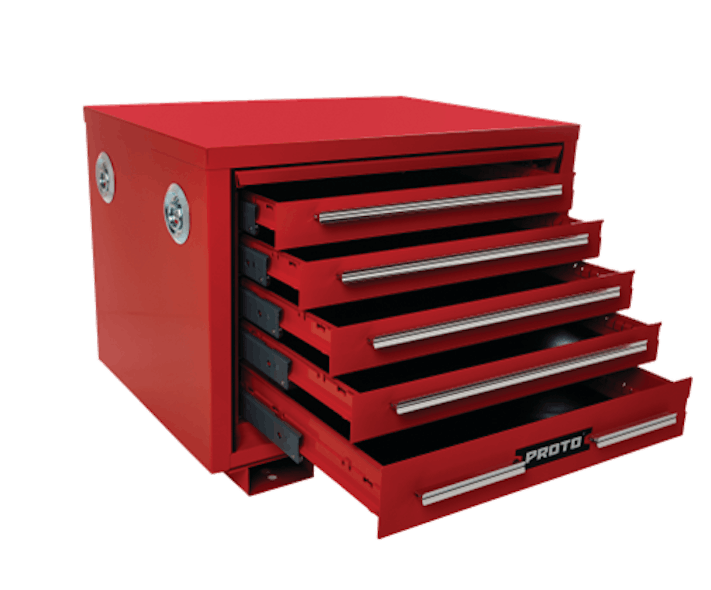 Road gear tool box clearance