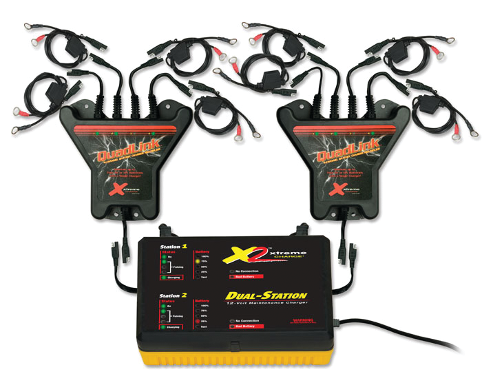 8-Station QuadLink Charger Kit, No. X2-QL4-K2