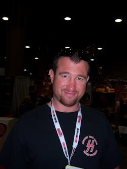 Neil Barnard, a Phoenix, Ariz. mobile distributor, thinks the Swedge Lok from AGS Co. will save time for air conditioning repair work. Neil Barnard, a Phoenix, Ariz. mobile distributor, thinks the Swedge Lok from AGS Co. will save time for air conditioning repair work.