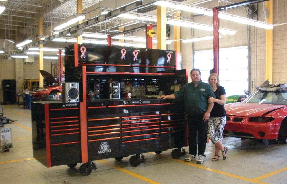 Edward and Melanie Herendeen still work together sometimes, even though Edward has moved onto teaching at a university automotive program.