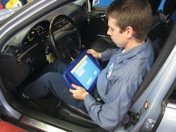 A serious European specialist will require one of two tools in order to do the coding and reprogramming necessary to repair a faulty window motor on this Mercedes S500: the factory scan tool or the Autologic.