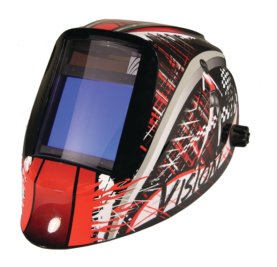 SpeedWay Decal Vision Helmet.