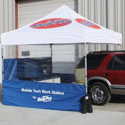 Portable On-Site 6H Compliant Spray Booth.