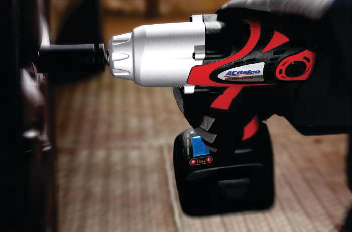 The Li-ion 18V 1/2' Super Torque Impact Wrench with Digital Clutch, No. AR12060.