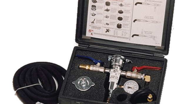 Coolant Dam Pressure Tester and ISX Kit.