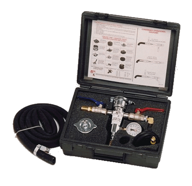 Coolant Dam Pressure Tester and ISX Kit.