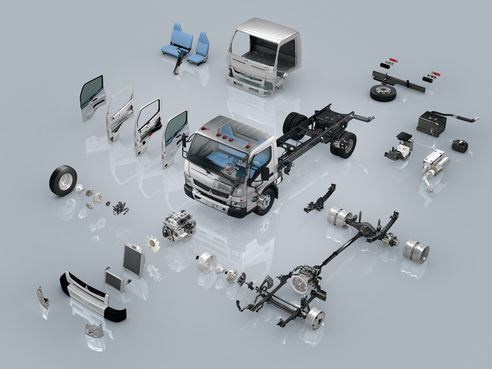 Fuso Canter Exploded View 11123450