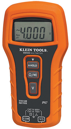 Auto Ranging Multimeter, No. MM500.