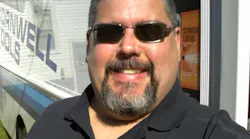 David Labbe's outgoing personality has been a great help as a tool dealer.