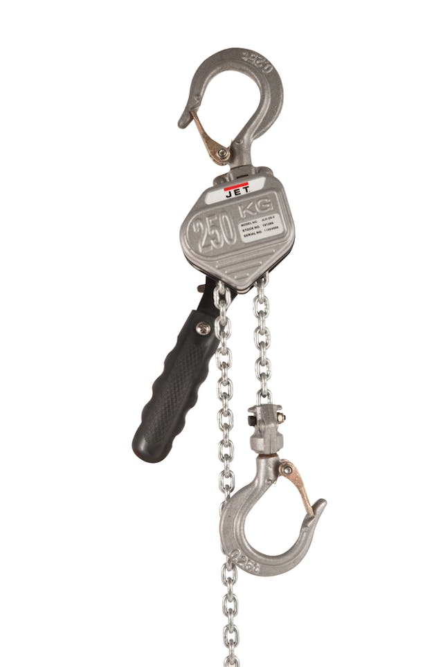 JET JLH Compact Lever Hoist Tool review Vehicle Service Pros