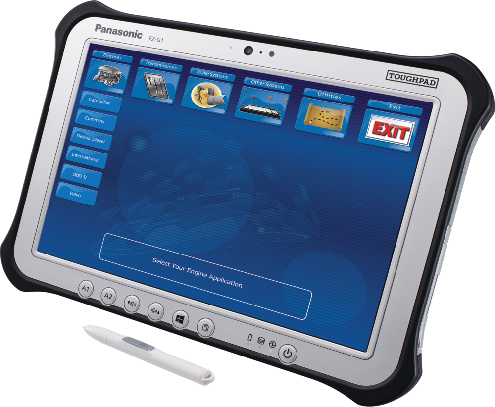 Vehicle Diagnostic Assistant ToughPad Vehicle Service Pros