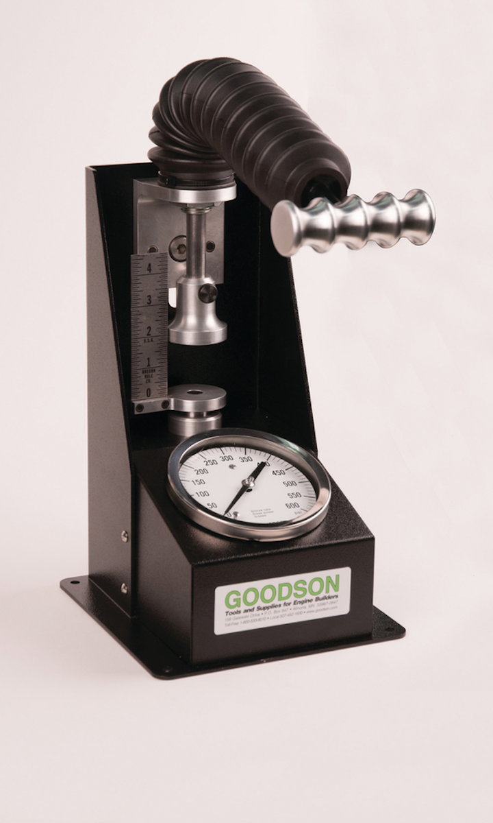 Analog Valve Spring Tester From Goodson Tools and Supplies Vehicle