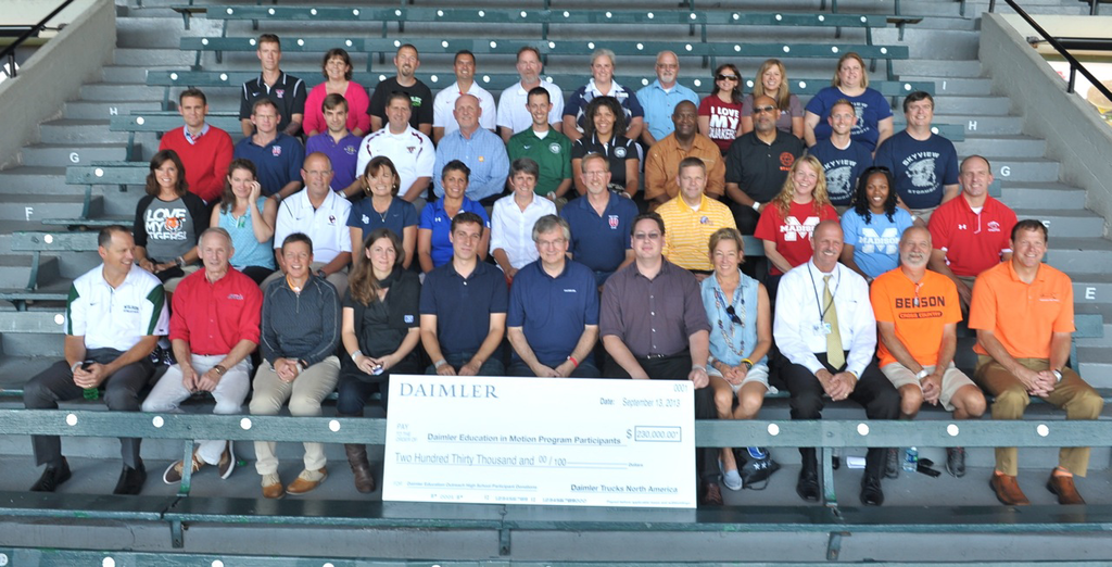 Daimler Education in Motion Program Launch with Martin Daum, President and CEO and Program Participants