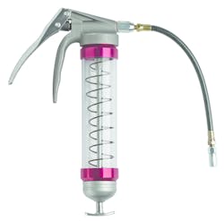 Color-coded, pistol grip grease guns Color-coded, pistol grip grease guns