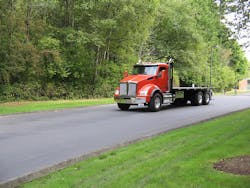 The Kenworth T880 is standard with the PACCAR MX-13 engine rated up to 500 hp and 1,850 lb/ft of torque.