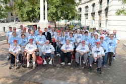 Snap-on hosted its 'solo'Honor Flight for associates and franchisees who served in World War II, Korea and Vietnam. Snap-on hosted its 'solo'Honor Flight for associates and franchisees who served in World War II, Korea and Vietnam.