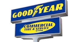Goodyear Commercial Network Sign