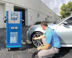 Nitrogen inflation&rsquo;s benefits include more stable tire pressures over the long term, less oxidation on the wheel rim for better bead sealing and longer tire life because nitrogen doesn&rsquo;t the corrosive properties that come with air-filled tires.
