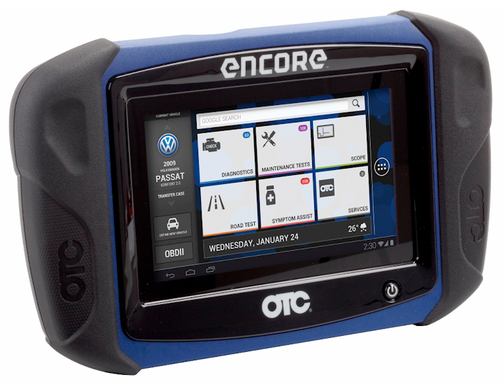 OTC debuts next generation scan tool, Encore, at AAPEX Vehicle