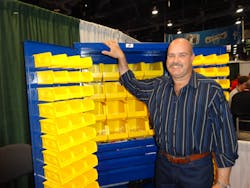 Monte Lewis thinks storage tools play a big role in shop efficiency.