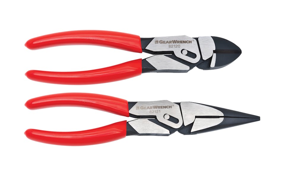 Compound needle shop nose pliers