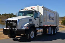Mack Trucks has introduced its Granite Medium Heavy Duty rear loader as a lightweight solution for refuse customers. Mack Trucks has introduced its Granite Medium Heavy Duty rear loader as a lightweight solution for refuse customers.