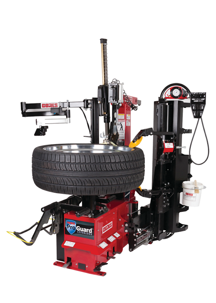 Coats ProGuard Plus Leverless Tire Changer From Hennessy Industries