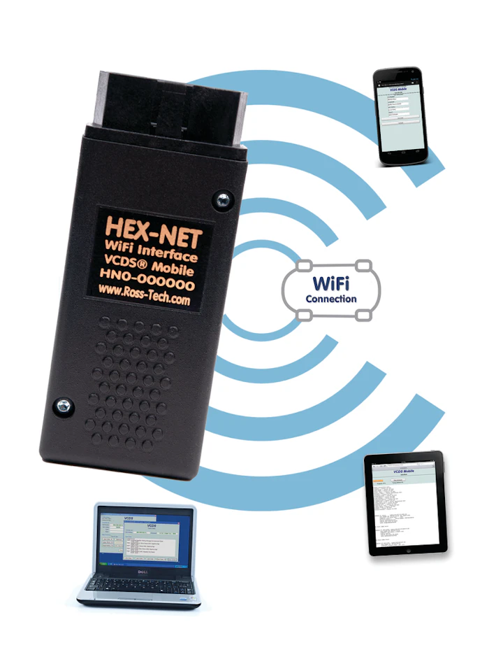 HEX-NET VCDS wireless interface From: Ross-Tech | Vehicle Service Pros