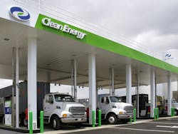 Clean Energy says its customers ordered 70 percent more natural gas vehicles through the third quarter of 2013 as compared to the same period in 2012. Clean Energy says its customers ordered 70 percent more natural gas vehicles through the third quarter of 2013 as compared to the same period in 2012.