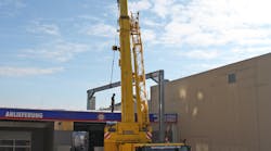 Installation of the new exhaust purification system for the additive production. Installation of the new exhaust purification system for the additive production.