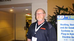 Dennis Husband of 1-800 Radiator &amp; AC found the MACS session on electric vehicles, hybrids and plug-in hybrids very informative.
