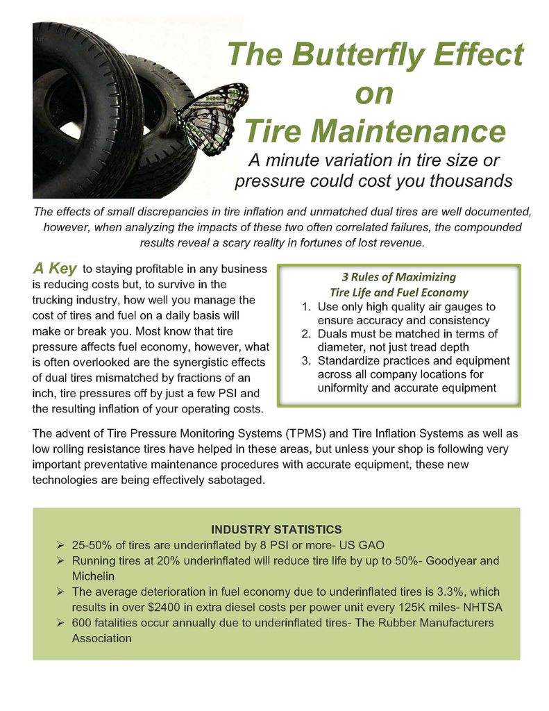 Ipa The Butterfly Effect On Tire Maintenance Cover