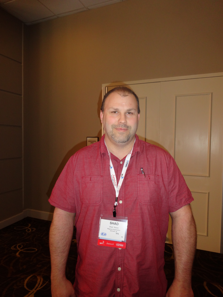 Shad Sisson learned new uses for lab scopes at the MACS training event in New Orleans.
