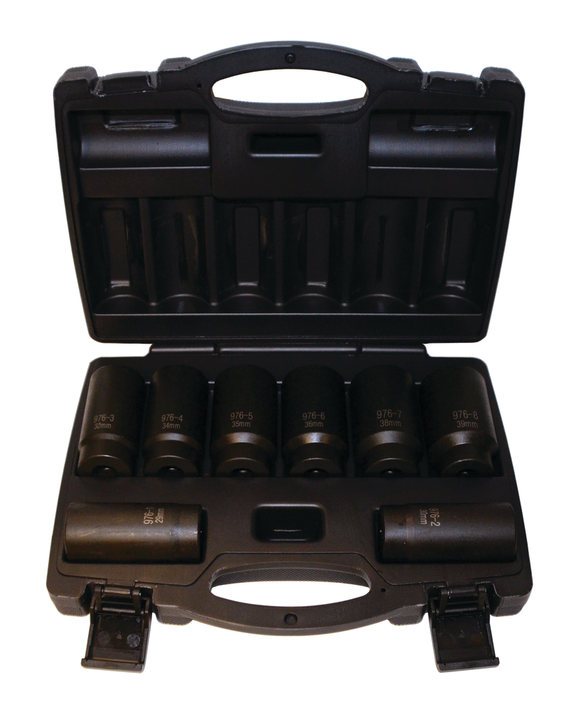 Cal-Van Tools 12-Point Metric Axle Nut Socket Set