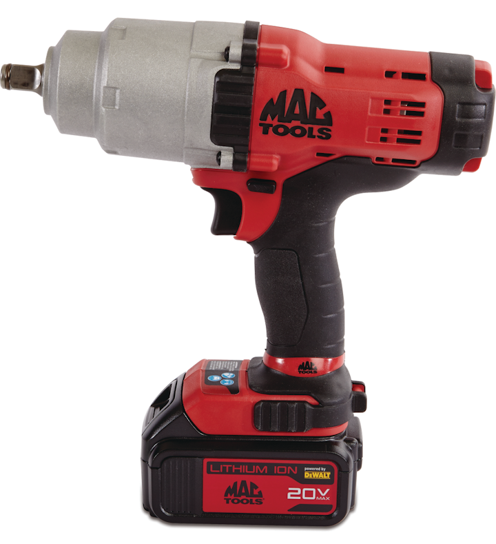 1/2" Cordless Impact, No. BWP050 From Mac Tools Vehicle Service Pros