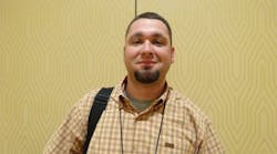 Josh Goins of Phenix City, Ala. found the Matco Tools session on toolbox sales helpful.