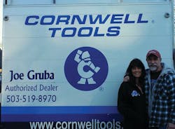 Joe Gruba (Right) and his wife, Teri (Left) Joe Gruba (Right) and his wife, Teri (Left)