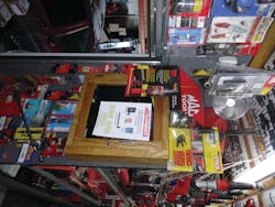 Delisanti offers customers a chance to win prizes for filling out credit applications. Delisanti offers customers a chance to win prizes for filling out credit applications.