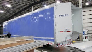 TrailerTail technology, which reduces semitrailer rear-drag and improves fuel efficiency, is now available on Kentucky Trailer&rsquo;s drop frame trailers.