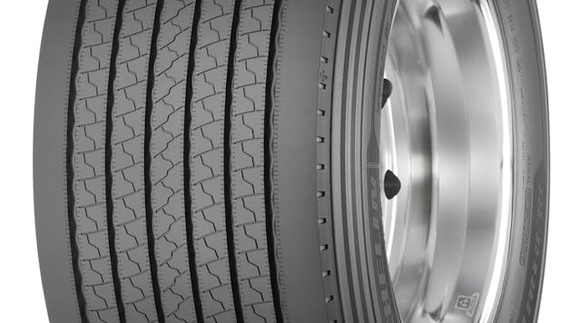 The new Michelin X One Line Energy T tire, the company&rsquo;s next generation wide base single trailer tire for linehaul applications, fights irregular wear.